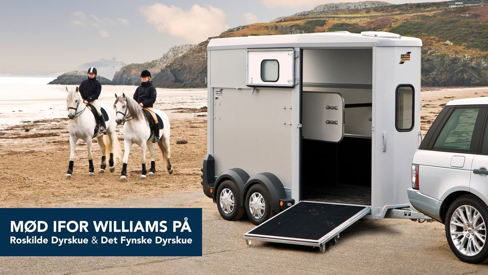 DYRSKUETILBUD – Ifor Williams Hestetrailere Inkl. GRATIS Udstyr For 12.994,-