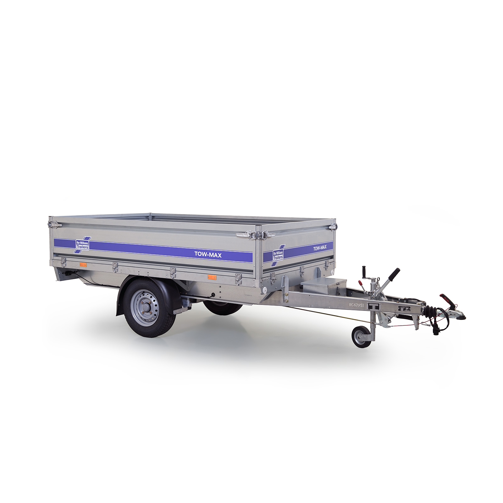 Ifor Williams TM141-2514 Tow-Max ladtrailer