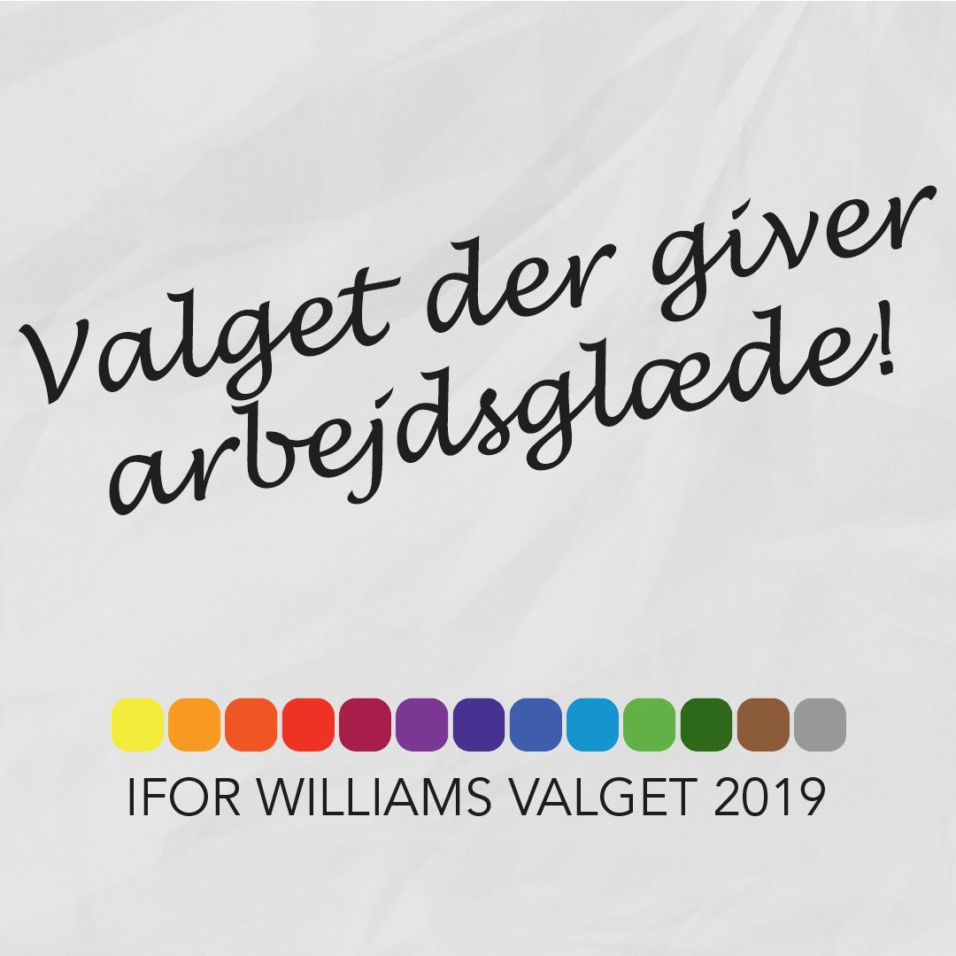 Valget der giver arbejdsglæde - Ifor Williams Valget 2019