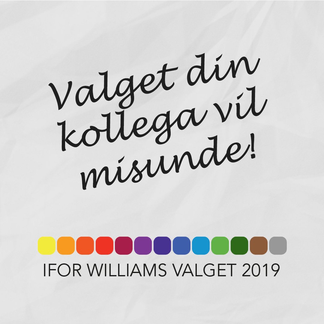 Valget din kollega vil misunde! - Ifor Williams Valget 2019