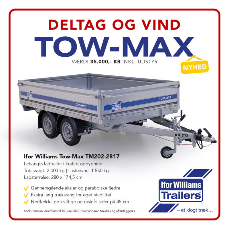 VIND SPRITNY IFOR WILLIAMS TOW-MAX TRAILER